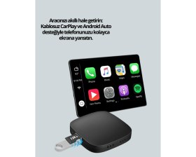 Resim Die Grup 5.8ghz Wifi Destekli Kablosuz Android Auto Dönüştürücü DIEGRP-RSKRGLT34 