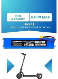 Resim Rks A3 Uyumlu Batarya 36v 6.000mah 