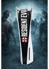 Resim Ps5 Resident Evil Ön Panel Dekor Ps5 Slim / Ps5 Fat / Ps5 Pro Uyumlu Ön Panel Süs Aksesuarı 