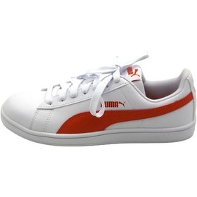 Resim Puma 372605 50 Unisex Spor Ayakkabı Beyaz - Turuncu 