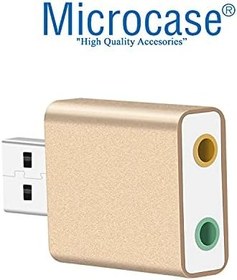 Resim Microcase 7.1 Kanal Usb Ses Kartı - AL2587 