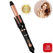 Resim Yui KB302 25 MM Siyah Rose Otomatik Saç Şekillendirici Maşa (Yui Türkiye Garantili) 