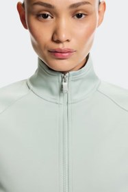 Resim Courtside Full-Zip Kadın Spor Ceket - Yeşil / M 
