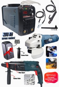 Resim RETOOLS KAYNAK MAKİNELİ ELEKTRİKLİ 3'LÜ SET 