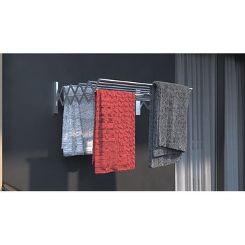 DDPEST Akordiyon Tipi Katlanır Çamaşır Kurutma Askısı 85 Cm 7 Askılı Balkon Çamaşır Kurutma Askısı