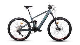 Resim WRC SHIFT 29 ELEKTRİKLİ DAĞ BİSİKLETİ EP8 630W 400H SLX 12-V HD MAT KOYU MAVİ-YEŞİL-GRİ 