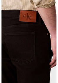 Resim Calvin Klein Erkek Jean Pantolon Siyah 