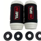 Resim Cloudstore Beyaz Evrensel Motosiklet Düşme Önleyici Kauçuk Koruma Çubuğu 