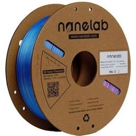 Resim Nanelab Üç Renk Silk Pla Filament - Kırmızı-sarı-mavi - 1.75mm - 1kg 