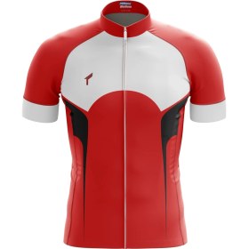 Resim Freysport Gorge Bisiklet Forması - Kısa Kol, Kırmızı 