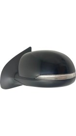 Resim Spj Dış Dikiz Aynası Hyundai I20 2012-2014 Elektrikli, Isıtmalı, Sinyalli, Otomatik Katlanır, Siyah Kapak, 8 Pin 