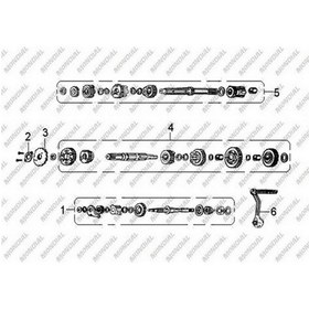 Resim MONDİAL 150 SENTOR VİTES DİŞLİ SETİ BÜYÜK 