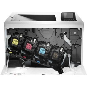 Resim Hp Color Laserjet M554DN 7ZU81A Renkli Lazer Yazıcı (Muadil Tonerli) 