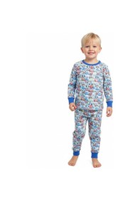 Resim Sea Bubbles Arabalı Çocuk Pijama Takımı 001 