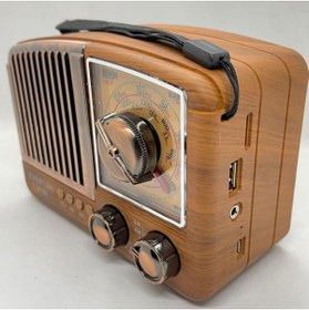 Resim RT-360 USB SD Uyumlu FM Bluetooth Özellikli Nostaljik Radyo 