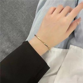Resim Kadınlar için 1 adet Şık Açık Manşet Bilezik - Şık Geometrik Dairesel Tasarım, Altın Tonlu Kıvrımlı Bileklik, Günlük Kıyafetler, Partiler ve Yıldönümü Hediyeleri için Mükemmel, Parti Aksesuarı | Minimalist Takı | Kaliteli İşçilik, Sevimli Bilezikler 