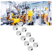 Resim Dianziye 10 Adet Çelik Mil Yıkama Model: 4906-0006-0008 - 6mm Merkez Delikli, Dayanıklı, Yüksek Gerilimli, Denge Sağlayıcı - Robotik Ve Mühendislik Ekipmanları İçin 