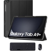 Resim Samsung Galaxy Tab A9+ SM-X210NZAETUR 4GB RAM 64GB HAFIZA 11''inch GRİ TABLET+KLAVYE+MOUSE 