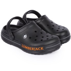Resim Lumberjack Çocuk Çocuk Terlik DEVON F Siyah/turuncu 