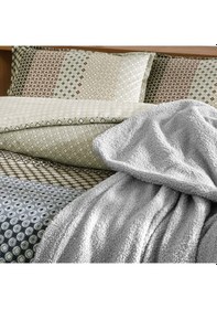 Resim Taç Roland Ranforce Tek Kişilik Battaniyeli Kış Seti Gri 000000001000050235 Gri 