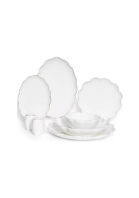 Resim Maxx Doria Livia Gold 12 Kişilik 58 Parça Yemek Takımı Pa2093 Beyaz - Gold 