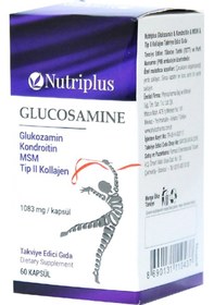 Resim Nutriplus Glukozamin Kondroitin 60 Kapsül 