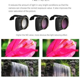 Resim Xindoker Djı Mavic Mini İçin Profesyonel Lens Filtre Seti Cpl, Nd8, Nd16 - Yüksek Kaliteli Hava Fotoğrafçılığı 