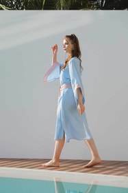Resim Nuqueen Kimono - 38 / Mavi 