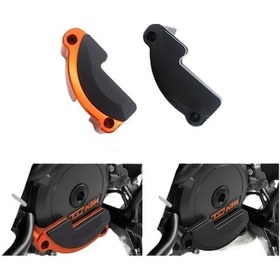 Resim Siyah Ktm 1050 1290 Rc8 Adv15-18 Sol Motor Koruma Koruyucu Kapağı Düşme Önleyici Blok İçin Geçerlidir Diğer Diğer 