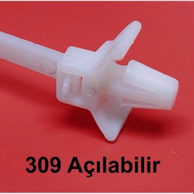 Resim Dübelli Kablo Bağı Açılabilir 4,8x200 309a 1000 Adet 