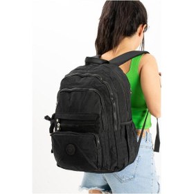 Resim Baginn Unisex Sırt Çantası Hafif Yağmur Geçirmez Klinkır Kumaş Laptop Bölmeli Seyahat Çantası 43 30 Cm 001 
