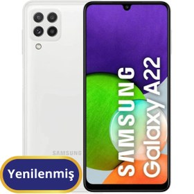 Resim Samsung A22 Yenilenmiş TR Garanti | 128 GB 6 GB Beyaz 