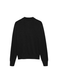 Resim Tommy Hilfiger Tjm Slım Essentıal Polo Sweater Erkek Siyah Kazak - Dm0dm20304 