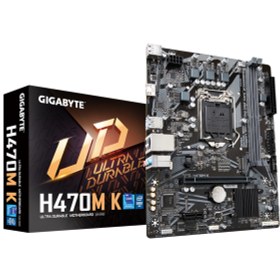 Resim Gigabyte H470M K 1.0 Intel H470 3200 MHz (OC) DDR4 Soket 1200 mATX Anakart Daima Sıfır Ürün ve 12 Yıllık GÜVEN.