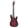 Resim Schecter Demon-6 Crimson Red Burst Elektro Gitar 