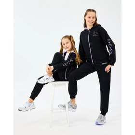 Resim Skechers Fleece Full Zip Kız Çocuk Sweatshirt (SK2520009-1602) 