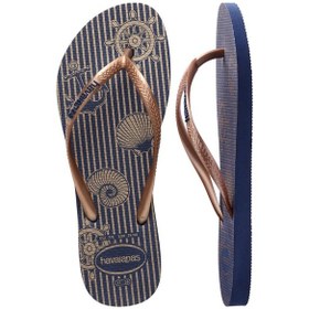 Resim Havaianas Slım Nautıcal Kadın Parmak Arası Terlik 4137125-14187 Lacivert 