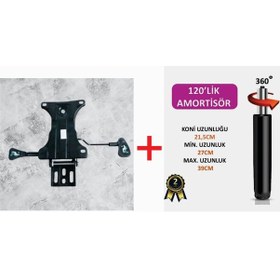 Resim Cemre Ticaret Çift Kollu Kuyruklu Mekanizma+120'lik Siyah Piston 