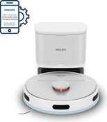 Resim Philips Islak Kuru Moplu İstasyonlu Robot Süpürge, LDS Radar Navigasyon, Beyaz, 