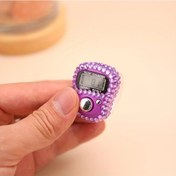 Resim Cloud011 Mor Spor Dijital Adım Sayar 5 Haneli Ekran Pil Güçlü Fitness Aktivite Purple Diğer 