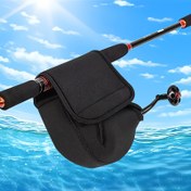 Resim LEOFISHING Dayanıklı Yüksek Kaliteli Balıkçılık Makarası Kılıfı - Spinning Makaraları için Koruyucu Polyester Kılıf, Siyah, 3 Boyut Mevcut, Balıkçılık Ekipmanları için Güvenli Saklama, Sağlam Fermuarlı Kapama 