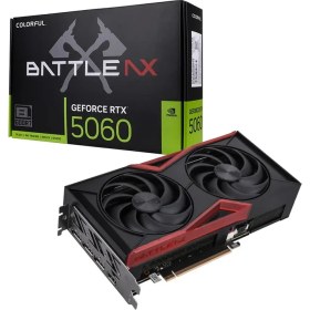 Resim Colorful Battleax Geforce Rtx 5060 Nb Duo 8gb-V Gddr7 128BIT 8gb Gaming (Oyuncu) Ekran Kartı 