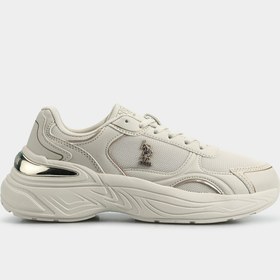 Resim U.s. Polo Assn. Ilına 6fx Bej Kadın Spor Ayakkabı 000000000102158049 Bej 