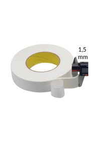Resim Çift Taraflı Köpük Bant Montaj Bandı Beyaz 18 MM x 2 Metre N11.4424 