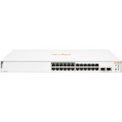 Resim HPE JL813A 24 PORT GIGABIT 12 PORT POE + 2X1GB SFP UPLINK YONETILEBILIR RACKMOUNT SWITCH HPE JL813A 24 PORT GIGABIT 12 PORT POE + 2X1GB SFP UPLINK YONETILEBILIR RACKMOUNT SWITCH