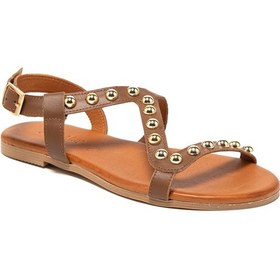 Resim Sandalet Kadın Mar-25y-072-4010 John May Koyu Kahve 