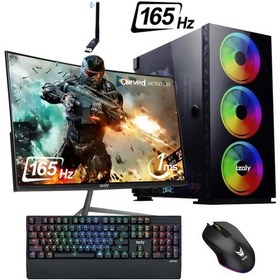 Resim Izoly ST998843 i5-12400F 16 GB 256 GB M.2 NVMe RTX3060 12 GB 24" Free Dos Masaüstü Oyuncu Bilgisayarı 