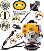 Resim Eisenn EX-553 Sırt Tipi 7in1 Benzinli Tırpan Çim Biçme Makinesi 