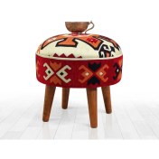 Resim Lorence Home Melik Kilim Puf Girit 
