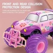 Resim Yeni Varış Sevimli Kamyon Çift Uzaktan Kumanda Tutuş Algılama Dönüşen Uzaktan Kumanda Araba, Süper Oyuncak Araba, Parlak Pembe, 4WD, Tırmanma, Off-Road, Hava Dayanıklı, USB Şarj, Şarj Edilebilir Pil, 2.4G/3G/4G/5G Kablosuz, 500mAh, ≤36V Çalışma Voltajı, Push ve Crank İşlem Modu, Film, Uzay, Süper Kahraman, Spor, Hayvan Temalı 
